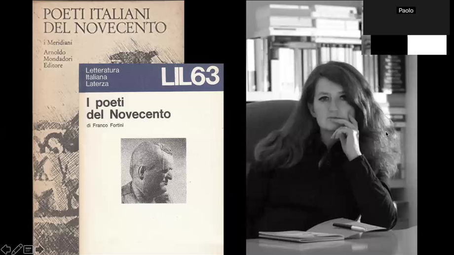 Incontro 4. Due classici del Novecento: le antologie di Fortini (Laterza, 1977) e Mengaldo (Mondadori, 1978)